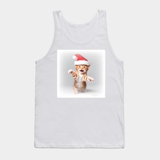 Kittens christmas Tank Top